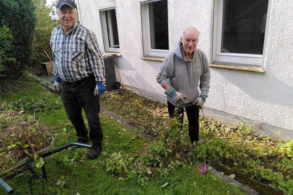 Helfer-Einsatz Rund um St. Stephanus